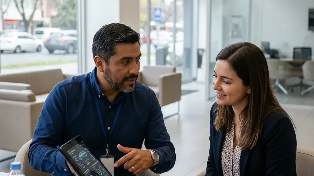 Conversación de asesoría